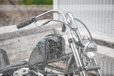 Narrow Rabbit 1" Handlebars Dimpled Chr (FR)