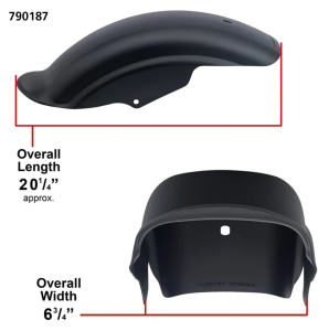 Alu Tsunami Rear Fender XL04-22 (FR)