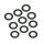 Washer, w/silicone,flat 1/2x7/8 (FR)