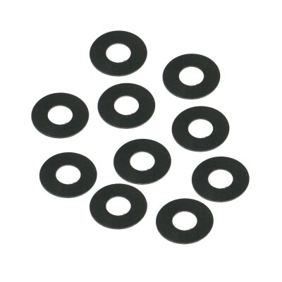 Washer w/silicone, flat - 3/8" x 7/8" x (FR)