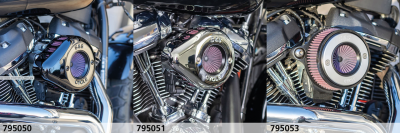 S&S Stinger Brushed ring cover (FR)