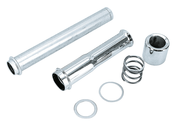 S&S Chrome Pushrod Cover Kit BT84-up (FR)