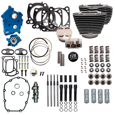 ME17-up Oil 129CI Blk Tubes 550C w/ High (FR)