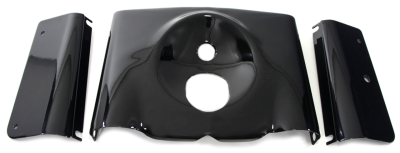 Fork Cover Kit Smooth Black FLST86-17 (FR)