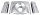 Fork Cover Kit Smooth Chrome FLST86-17 (FR)