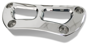 Top Riser Clamp Cut-Out 1" Chr HD73-Up (FR)
