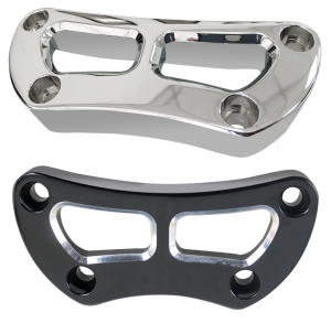 Top Riser Clamp Cut-Out 1" Chr HD73-Up (FR)