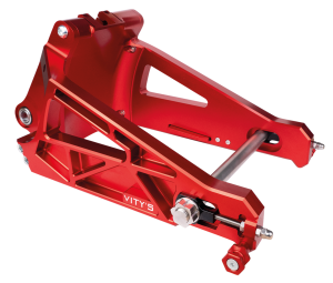 Vitys Billet Swingarm Red ST18-Up (FR)