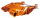 Vitys Billet Swingarm Orange FLH/T14-Up (FR)