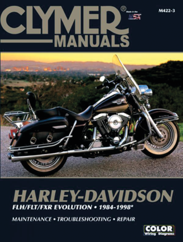 Clymer serv. manual FLH/T84-98 FXR84-94 (FR)
