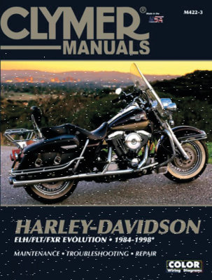 Clymer serv. manual FLH/T84-98 FXR84-94 (FR)