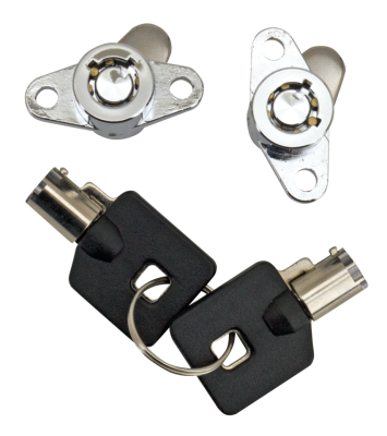 Saddlebags Lock Kit Black FLH/T93-13 (FR)