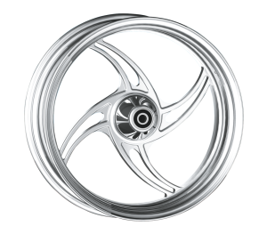 BLACK POWDER COATING Rick 1-piece wheel (FR)