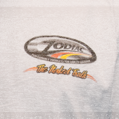 Zodiac Naked Truth T-shirt White Large (FR)