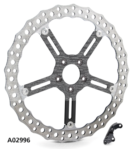 15" Jagged brake disc kit ST18-UP 49mm (FR)