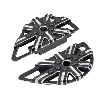 10-GAUGE PASS FLOORBOARDS BLACK (FR)