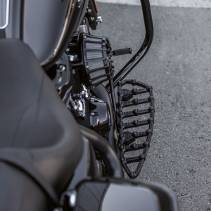 Ness MX Billet Floorboards - Black (FR)