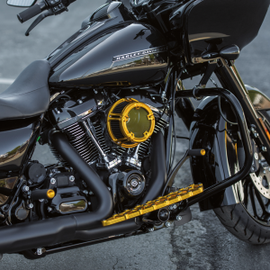 Ness MX Billet Floorboards - Gold (FR)