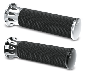 DC GRIPS, H-D, CBL LONG, CHR (FR)
