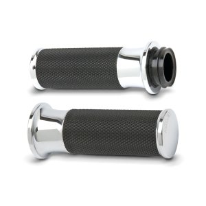 SMOOTHIE  GRIPS, H-D, CBL LONG, CHR (FR)