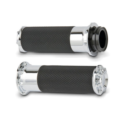 BEVELED FUSION GRIPS, TBW, CHR (FR)