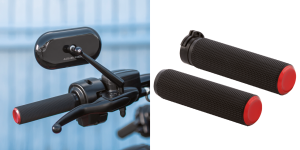 Knurled Grips Red TBW (FR)