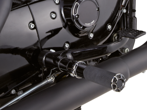 BEVELLED FUSION FOOTPEGS, BLK (FR)