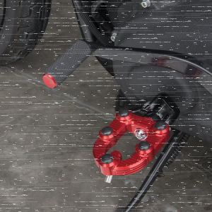 Ness MX Foot Pegs Red No Mounts (FR)