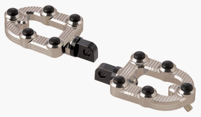 Ness MX Foot Pegs Tit. No Mounts (FR)