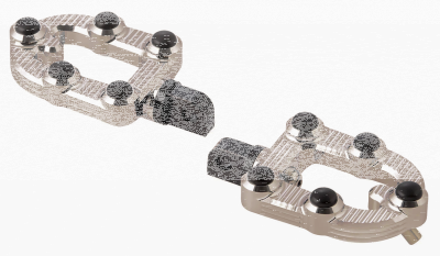 Ness MX Foot Pegs Tit. No Mounts (FR)