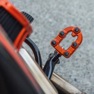 Ness MX Foot Pegs Orange No Mounts (FR)