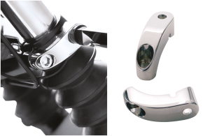 CHROME FR T/S MOUNTS 39MM FORKS (FR)