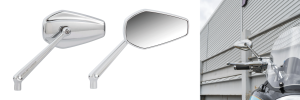 Ness mini stocker Chrome mirror Left (FR)
