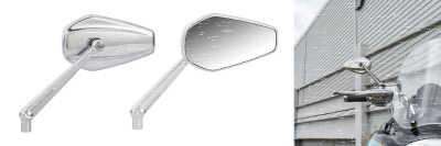 Ness mini stocker chrome mirror Right (FR)