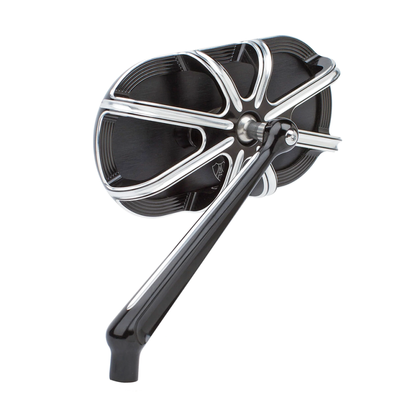 10-Gauge Caged series blk mirror right (FR)