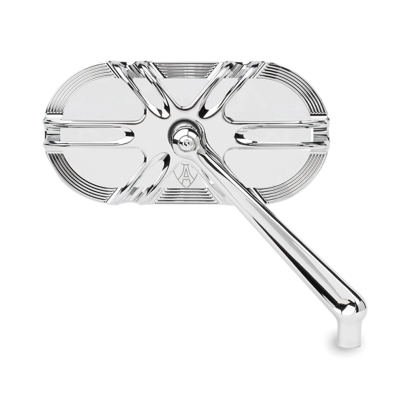 Deep cut Caged series chr mirror left (FR)