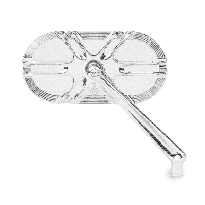 Deep cut Caged series chr mirror left (FR)