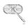 Deep cut Caged series chr mirror right (FR)