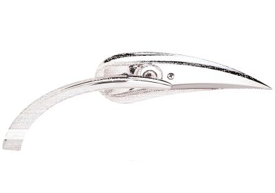 CHROME RAD-II MIRROR LEFT (FR)