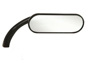 BLACK MINI OVAL MIRROR RIGHT