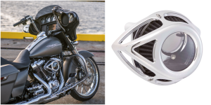 Clear Tear Air Cleaner, Chrome ME17-UP (FR)