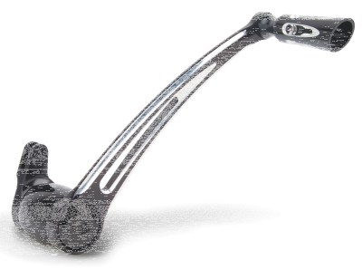 DEEP CUT BRAKE ARM FLH/T14-UP BK (FR)