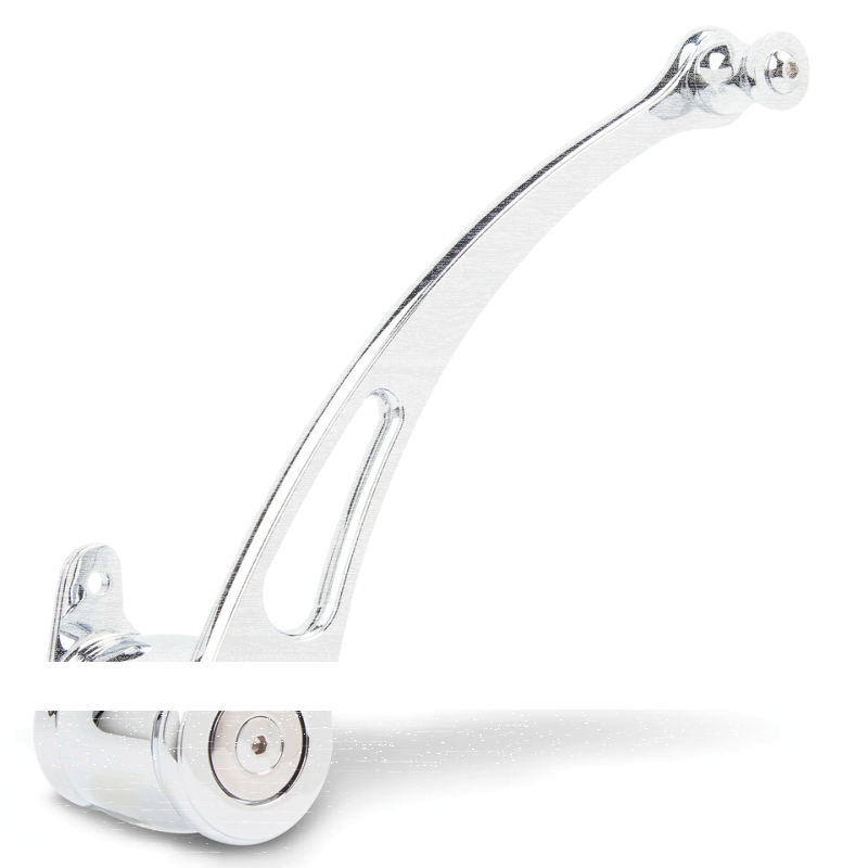 RADIUS BRAKE ARM FLH/T14-UP CHROME (FR)