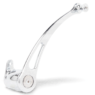 RADIUS BRAKE ARM FLH/T14-UP CHROME (FR)
