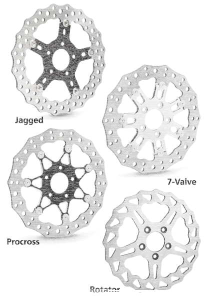 11.8" Jagged Brake Rotor FXD Front SPK (FR)