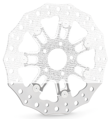 11,8" 7-Valve Brake Rotor, Black (FR)