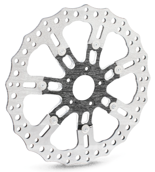 14" 7-Valve Brake Rotor, Black (FR)