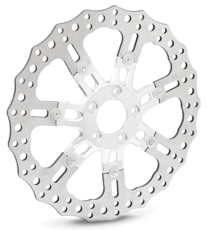 14" 7-valve Brake Rotor, Chrome (FR)