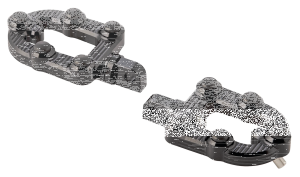 Ness MX PA Foot Pegs Black ST18-Up (FR)