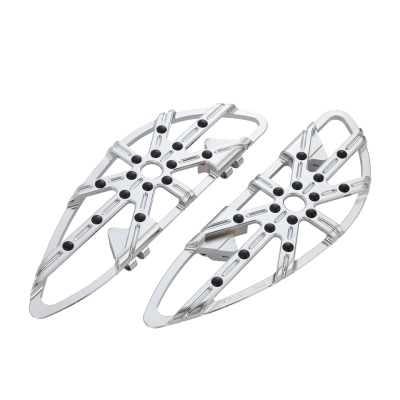 10-Gauge DR Floorboards Chrome ST18-Up (FR)